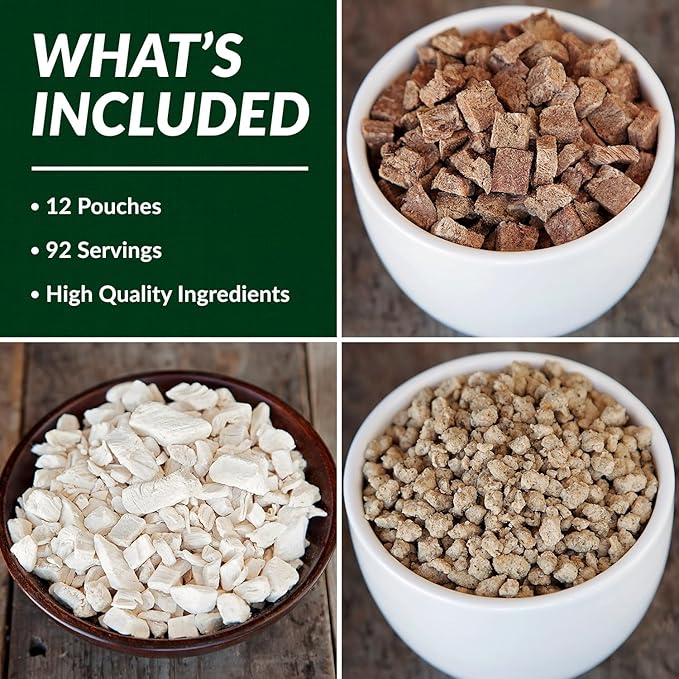 Valley Food Storage 92 Serving Freeze Dried Meat Bucket | Premium Emergency Food Supply with 1352g Protein | Survival Food 25 Year Shelf Life | Backpacking Meals Prepper Supplies &amp Off-Grid Liv