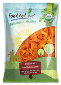 Food to Live Organic Dried Papaya Spears 4 Pounds Kosher Unsulfured Unsweetened Vegan Bulk