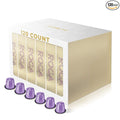 Piu Bello Coffee Pods - Nespresso Machine (Original) Compatible Capsules Pack - Rich &amp Balanced Taste - Strong Italian Espresso Flavored - Kosher Certified (120 Count Single Flavor) (Roga)