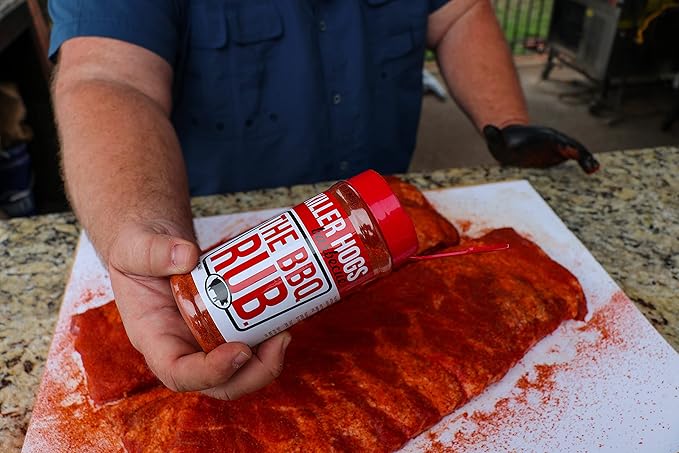 Killer Hogs The BBQ Rub + HOT BBQ Rub + AP Rub Bundle | Top 3 Seasonings for Grilling Smoking Searing and Seasoning Beef Chicken Pork Fish Veggies and More | 37 Ounces