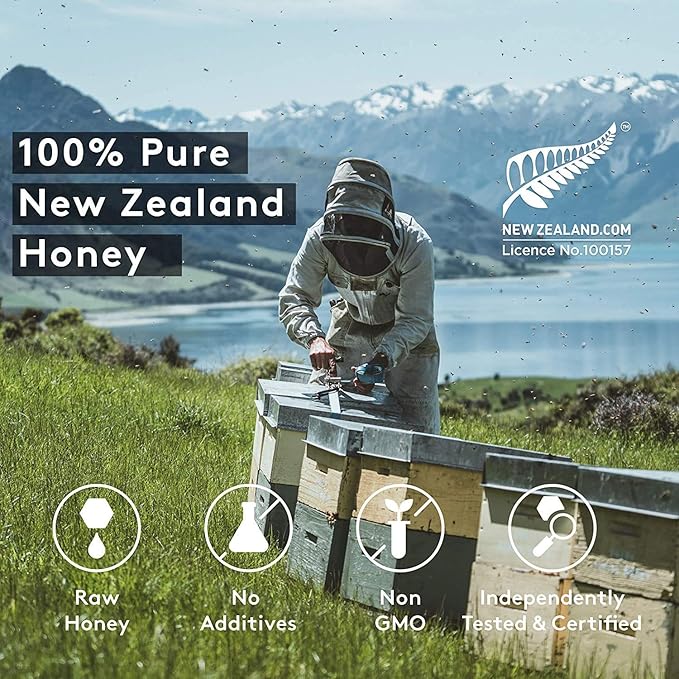 New Zealand Honey Co. Manuka Honey Special Bulk Package UMF 26+ / UMF 24+ UMF Certified / 8.8oz