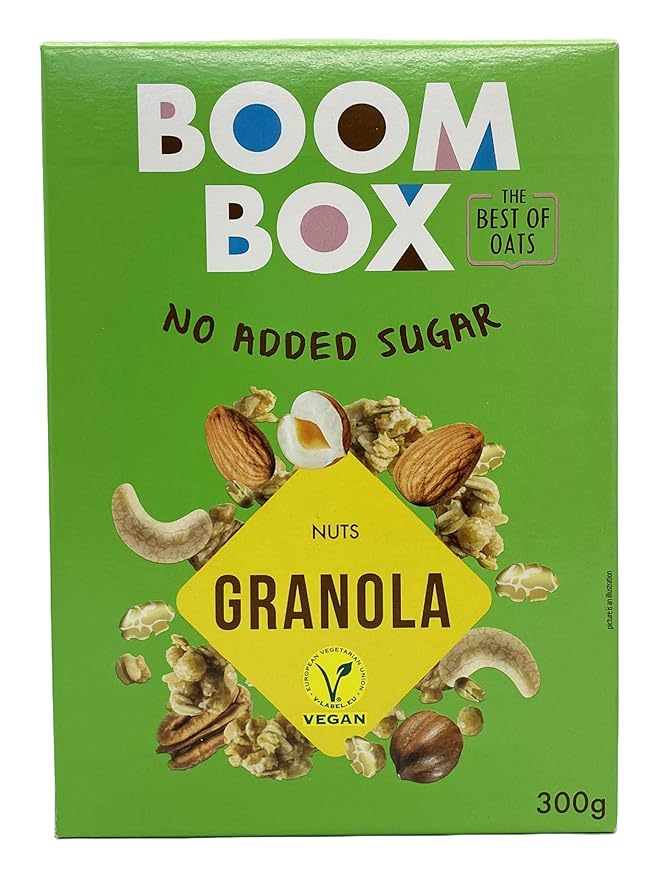 Healthy and Delicious BOOM BOX Oat Granola with Nuts - 300g