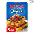 Krusteaz Light and Crispy Belgian Waffle Mix Krusteaz Waffle Mix 28 oz Box (Pack of 8)