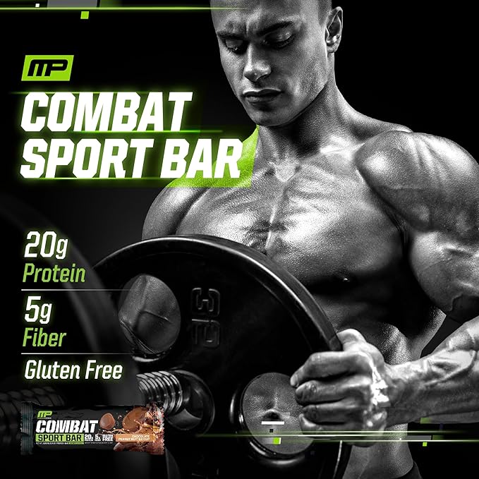 Muscle Pharm Combat 4lb Horchata Protein &amp MusclePharm Combat Chocolate Peanut Butter Cup Sport Bars