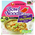 Nongshim Bowl Noodle Soup Spicy Shrimp 3.03 Ounce (Pack of 12)