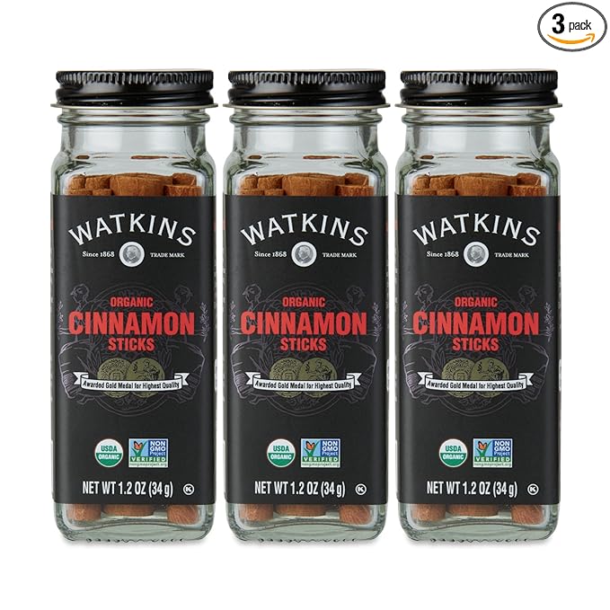 Watkins Organic Cinnamon Sticks 1.2 Ounce 3 Count
