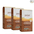Jovial Organic Einkorn Whole Wheat Flour - Bread Baking Flour for Sourdough High Protein Non-GMO Organic Pizza &amp Pasta Flour European Italian Flour Glyphosate Free - 32 Oz 3 Pack