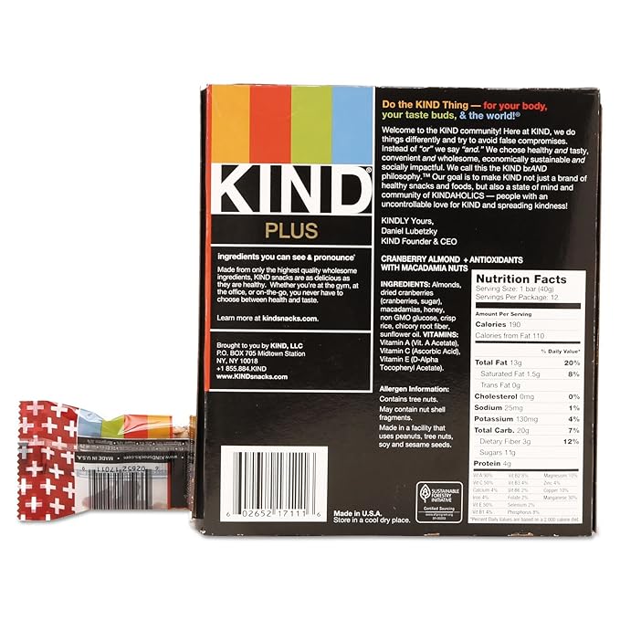 Plus Nutrition Boost Bar