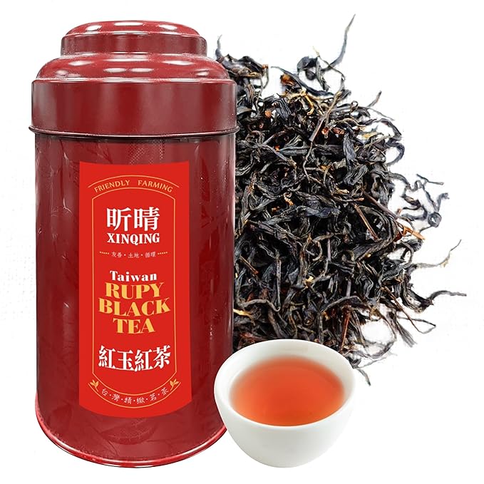 Xin Qing Taiwan Ruby Black Tea Taiwan High Mountain Black Tea Taiwan Tea 75g