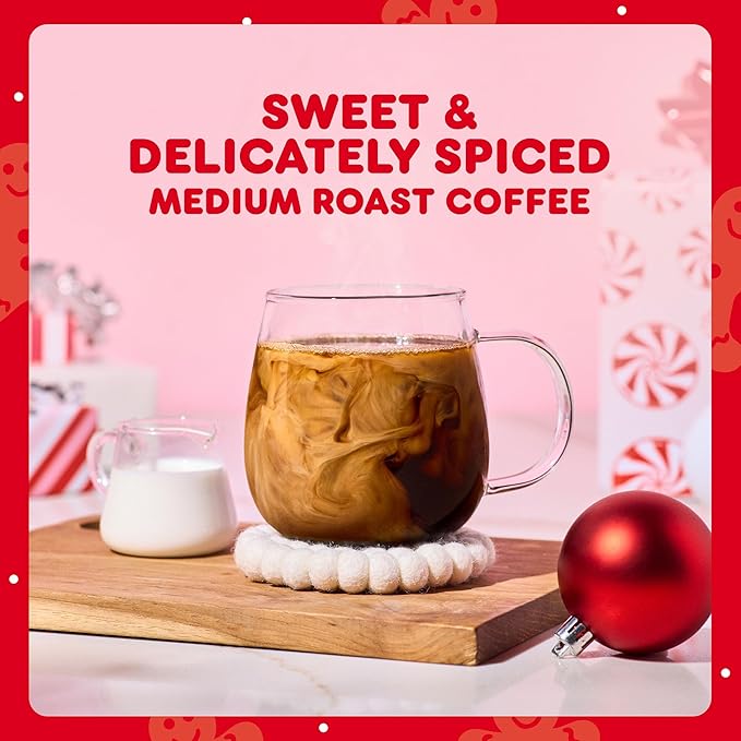 Dunkin’ Gingerbread Artificially Flavored Coffee K-Cup Pods 60 Ct.