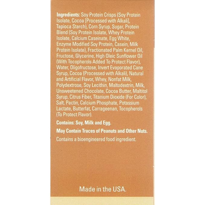 Nutmeg State Nutrition High Protein Bars 7 Servings Per Box (1 Box (7 Servings) Marshmallow Brownie Crisp)
