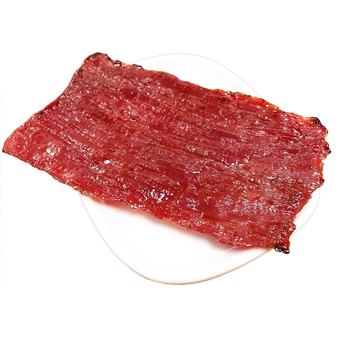 Singapore Street Food Fire-Grilled Beef Jerky (Original Flavor 8oz) *Fresh Grilled to Order *Shipped the Same Day *L.A. Times Handmade Gift Winner