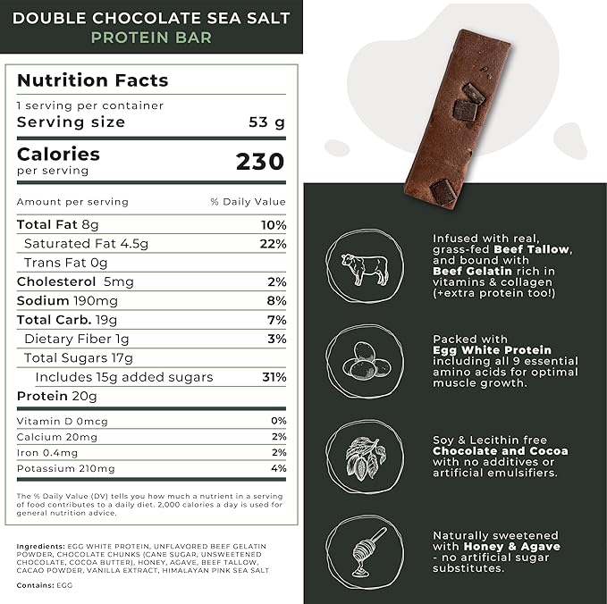 Gaia Foods Protein Bar Variety Pack Protein Bar Pack of 12 Protein Bars | 20g of Protein | Seed Oil Free | Soy Free | High Protein