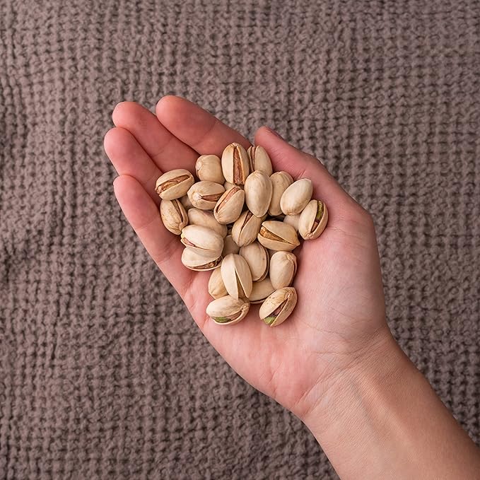 Nichols Farms California Grown Pistachios InShell Nutrient Rich Snack Packs Roasted Garlic 2LB