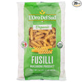 Organic Fusilli Pasta (16 oz x 20 Pack) Italian Pasta Durum Wheat Premium Quality Product of Italy L'Oro del Sud