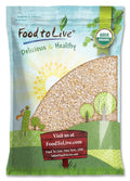 Food to Live Gluten Free Organic Oat Bran 6 Pounds – A Nutritional Powerhouse High Fiber Hot Cereal Milled from High Protein Oats. Non-GMO Kosher.