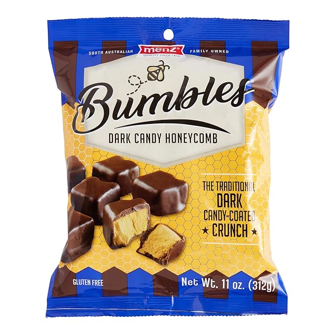 Menz Dark Chocolate Honeycomb Candy - 11 Ounce Each