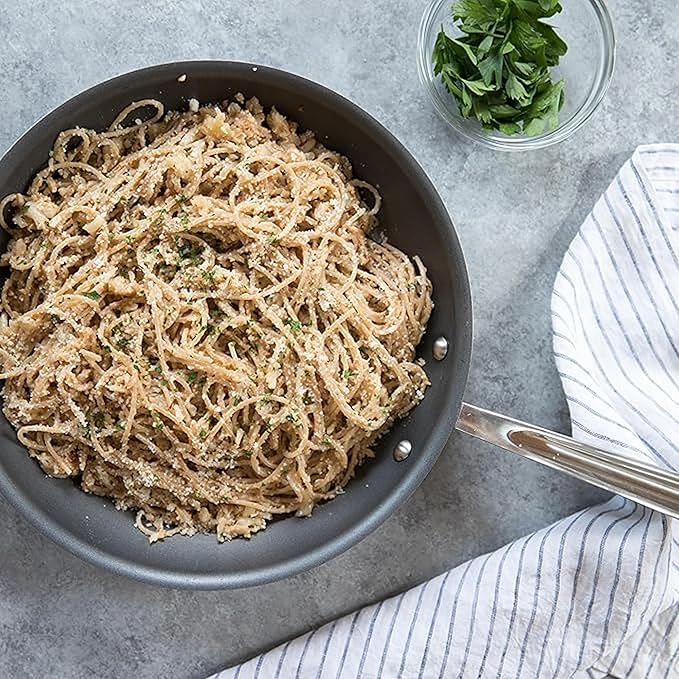Jovial Einkorn Wheat Organic Spaghetti Pasta - Thin Spaghetti Noodles Dried Pasta 7 g Protein per Serving USDA Organic Non GMO - 12 Ounce Pack of 3