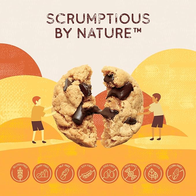 Autumn Sons Baking Co. Gluten Free Pumpkin Chocolate Chunk Cookie Mix. Limited Edition Pumpkin Spice Cookie Mix. Vegan Plant Based. No Dairy Soy &amp Nuts. Top 9 Allergen Free. 8.9 oz (Pack of 3)
