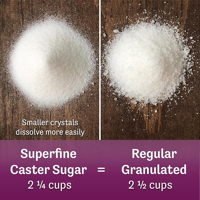 Judee's Gluten Free Superfine Caster Sugar - Ideal Caster Sugar for Baking Delicate Desserts - Gluten-Free Resealable Pouch - 80 oz Pack of 1