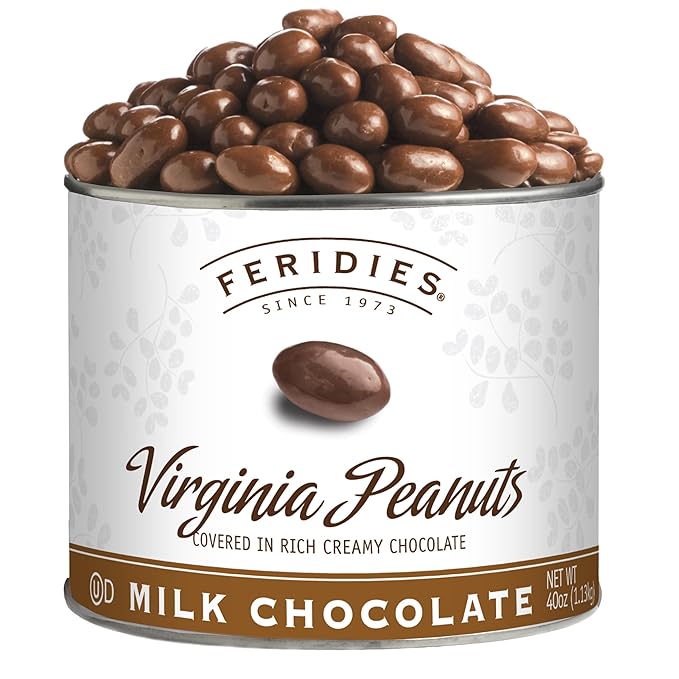 40 oz Can Chocolatey Covered Peanuts