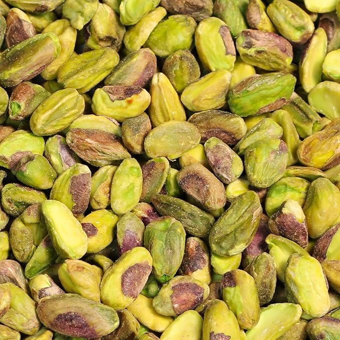 Premium California Raw Shelled Pistachios Kernels by Its Delish 2.5 LBS (40 OZ) Jumbo Reusable Container Jar - Bulk Size Tub - Pistachio Nuts No Shell Unsalted - Kosher Snack &amp Salad Topping