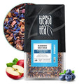 Tiesta Tea Blueberry Wild Child Loose Leaf Blueberry Hibiscus Herbal Tea Premium Non-Caffeinated Blend Make Hot or Iced Brews Up to 200 Cups 16 Ounce Resealable Bulk Pouch