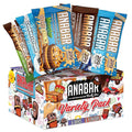Anabar Protein Bar The Sampler Pack The Protein-Packed Candy Bar World's Best Tasting Protein Bar No Sugar Alcohols High Protein Amazingly Delicious 20 Grams of Protein (6 Bars Crunch &amp Cr