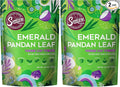 Suncore Foods Emerald Pandan Leaf Powder Green Food Coloring Powder Gluten-Free Non-GMO 3.5oz (2 Pack)