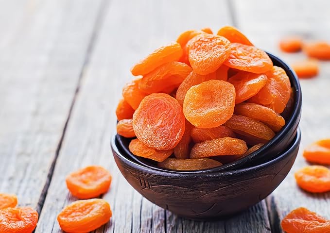 Food to Live - Dried Apricots 2 Pounds Kosher Vegan Bulk Product of Turkey