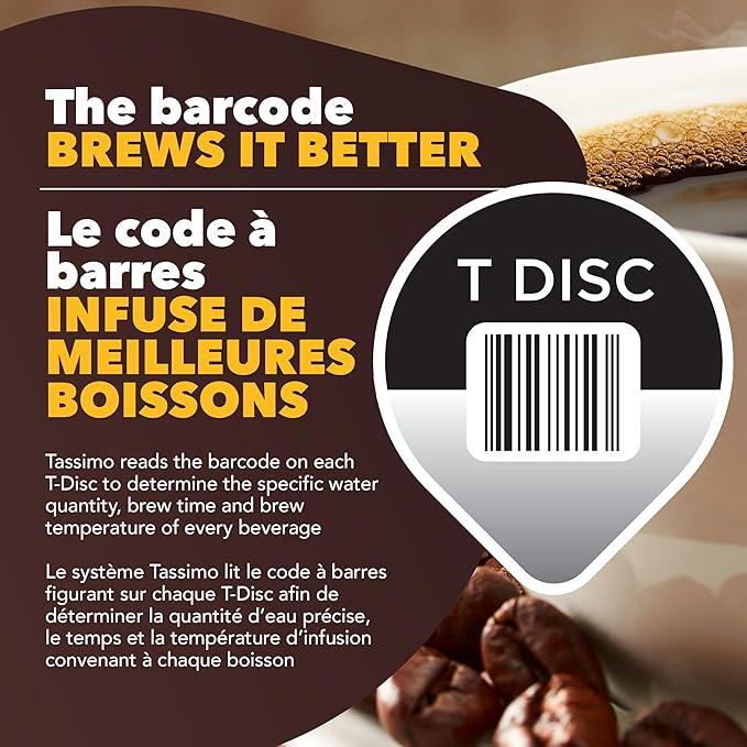 Tassimo Maxwell House Dark Roast Coffee 70 T-Discs (5 Boxes of 14 T-Discs) {Imported from Canada}