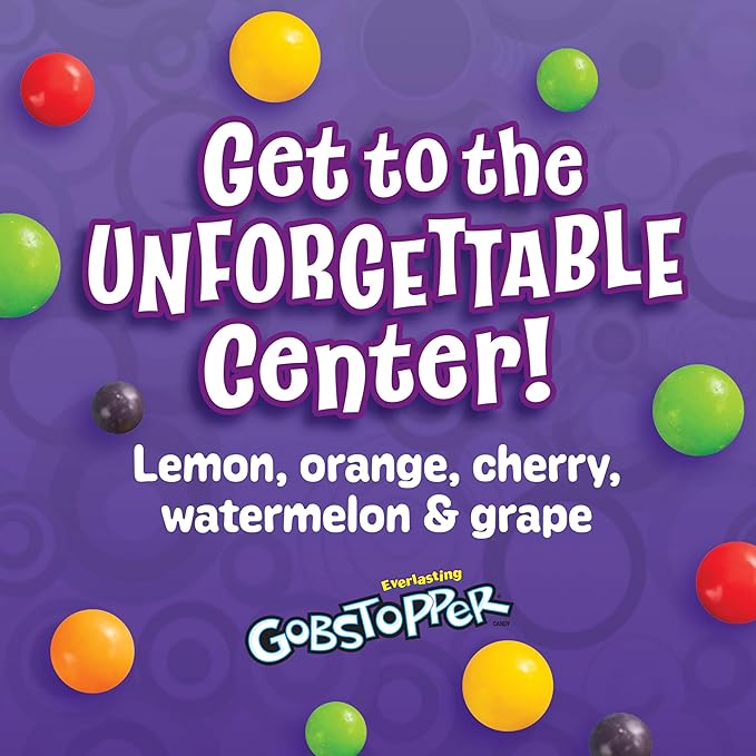Wonka Everlasting Gobstopper Candy Jawbreaker Candy 5 oz (12 ct)