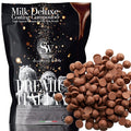 Premium Italian Melting Chocolate Candy Melts 5 Lbs | Only 5 Natural Ingredients | GMO and Gluten Free | Milk DeLuxe Compound Choco | Milk Chocolate Wafers | Resealable Pack | Perfect for Chocolate Fo