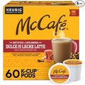 McCafé Dulce de Leche Latte One Step Latte Single Serve Keurig K-Cup Pods Flavored Coffee 60-Count Box (6 Packs of 10)