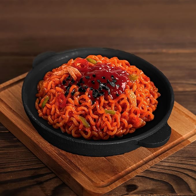Paldo Fun &amp Yum Volcano Extremely Hot &amp Spicy Stir Fried Chicken Instant Noodles Pack of 16 Soupless Original Korean Ramyun Spicy Ramen Challenge Chicken Bokkeummyun 140g x 16
