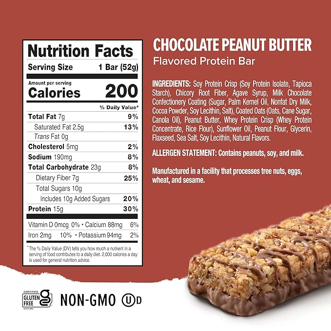 Ready® Protein Bars Twin Pack - High-Protein Snack with 15g Whey Protein With Flaxseeds and Omega-3s for Sustained Energy Supports Lean Muscle and Recovery No Artificial Sweeteners - 48CT Variety P