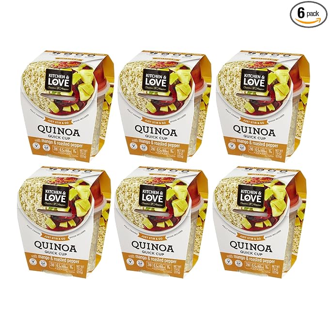 Quinoa Quick Cups (Mango &amp Roasted Peppers 6-Pack)