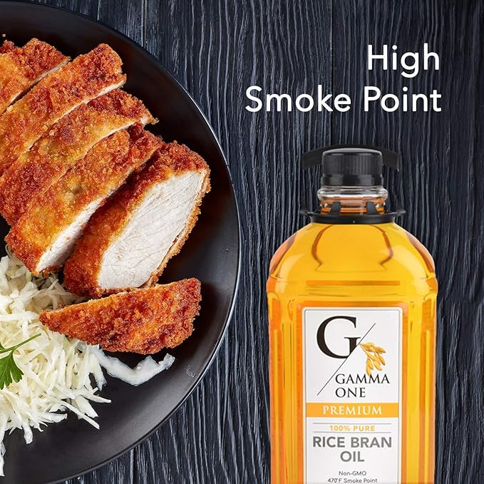 Gamma One Pure Rice Bran Oil 100% (0.5 L) $ 12Count