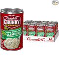 Campbell's Chunky Soup Healthy Request New England Clam Chowder 18.8 Ounce Can (Case Of 12)