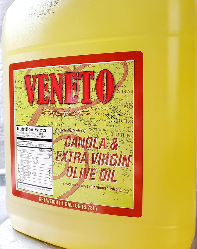 Generic Canola and Extra Virgin Olive Oil - 90/10 Blend - Veneto