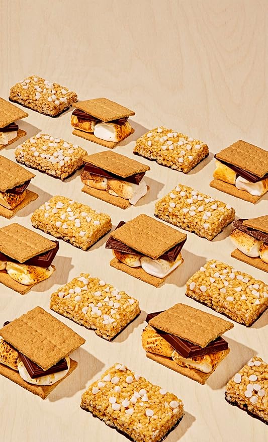 Magic Spoon Treats - 8 High Protein Bars Smores - High Protein Gluten Free Snack - Sugar&amp Gluten Free Protein Cereal Bar - Low Carb &amp Keto Friendly - Healthy Snacks for Adults
