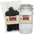 Wild Bill's Original Hickory Smoked Beef Jerky One-Bag Starter Kit (one 15oz bag and 1 jar)