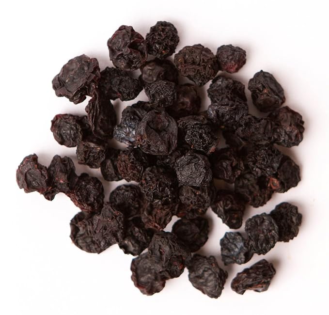Traina Foods Dried Blueberries 5 lb Organic GMO-Free Kosher Certified Sun-Dried Natural Blueberries Perfect for Baking Snacking and Culinary Creations