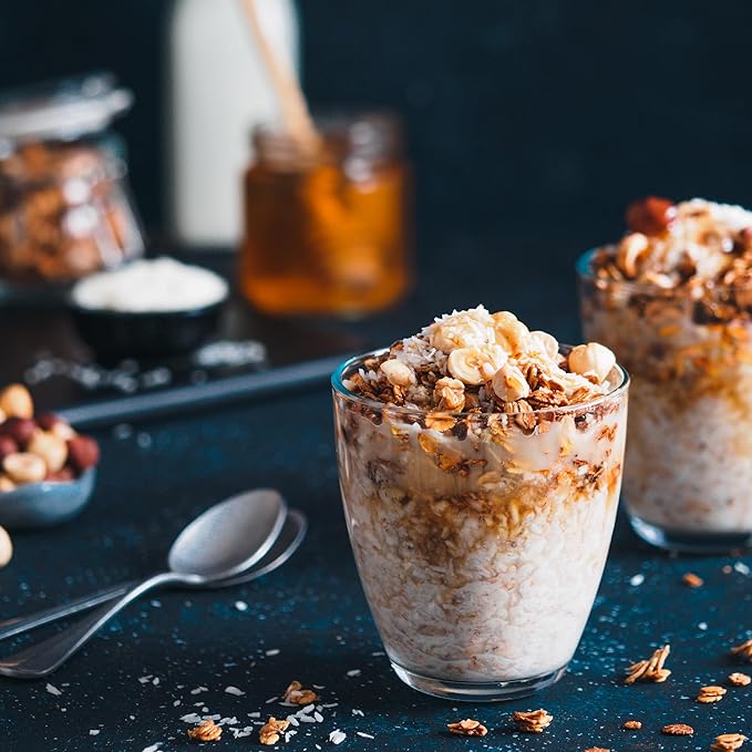 Pure Original Ingredients Rolled Oats (7 lb) Old Fashioned Mild Flavor Soft Texture Resealable Eco-Friendly Packaging