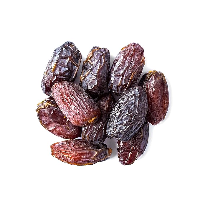 Food to Live Organic Medjool Dates 10 Pounds - Non-GMO Whole Dried Dated Pits Large Size Unsweetened Unsulphured Vegan Sirtfood Bulk. Good Source of Potassium Magnesium and Dietary Fiber.