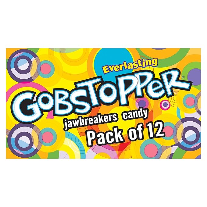 Wonka Everlasting Gobstopper Candy Jawbreaker Candy 5 oz (12 ct)