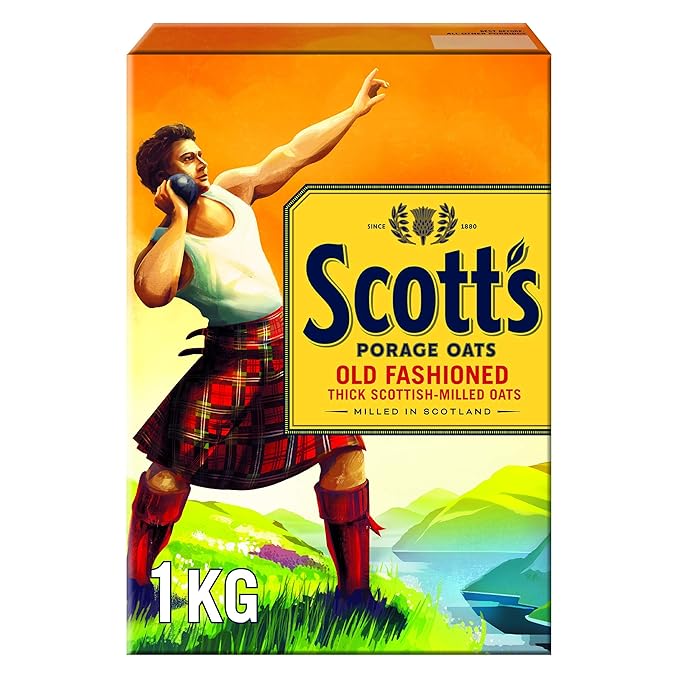 Scotts Old Fashioned Oats 1 kg (Pack of 12)