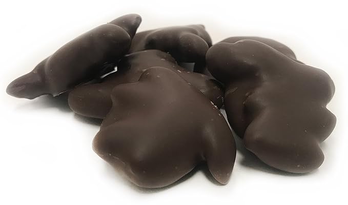 Gourmet Chocolate Covered Almond Clusters With Caramel by It's Delish 1 lb Bulk Bag