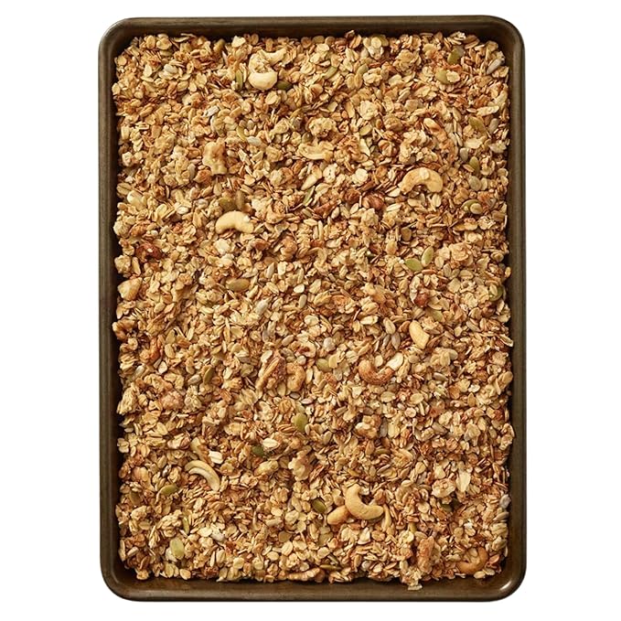 Grandy Organics 10lb Bulk Bag Organic Granola - Classic Granola with Organic Oats Pumpkin Seeds Walnuts &amp Cashews - Low Sugar Dairy Free High Protein Non-GMO &amp Kosher