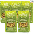 Pasta Toscana Italian Organic Pasta | Organic Tuscan Wheat | Italian Organic Durum Wheat Semolina 16 oz (Pack of 5 Penne Rigate)